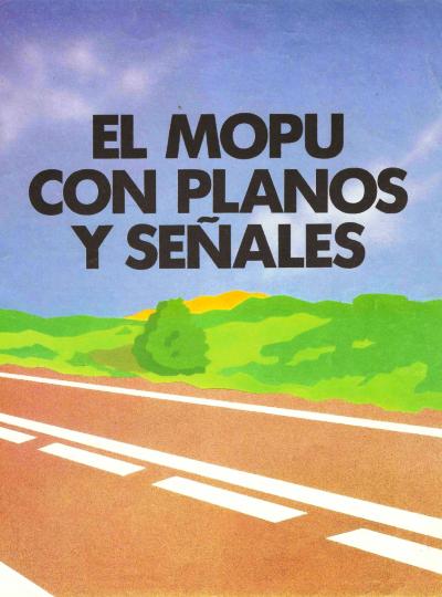 El MOPU con planos y se�ales (MOPU, diciembre de 1987)