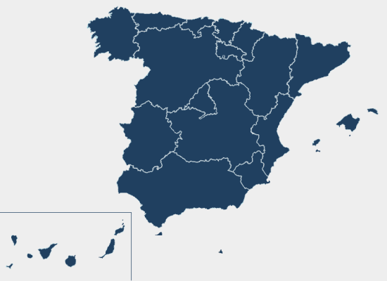 Mapa Comunidades Aut�nomas