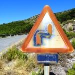 Recorrido de la antigua N-234 por las Cuestas del Ragudo (Castell�n)