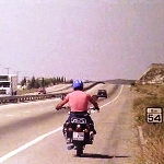 Escenas de la carretera N-IV en la pel�cula 'El puente'