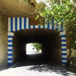 La antigua N-323 a su paso por Puerta de Arenas (Ja�n)