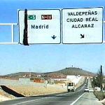 Inauguraci�n del tramo Manzanares (norte)-Valdepe�as (sur) de la autov�a de Andaluc�a (Informativos RTVE, 22/12/1988)