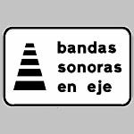 Bandas sonoras longitudinales fresadas